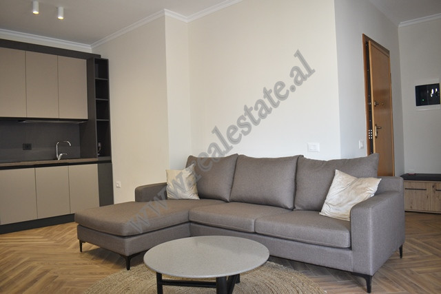 Two bedroom &nbsp;apartment for Rent on Mujo Ulqinaku Street, near the Catholic Church in Tirana.

